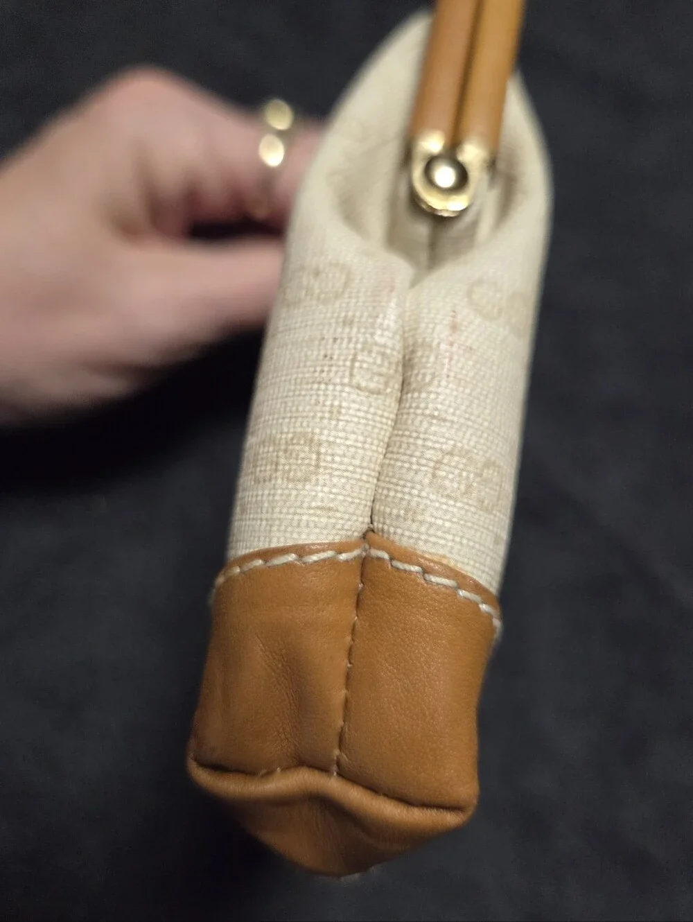 Gucci Vintage Micro GG Kisslock Coin Purse - Picture 6 of 15